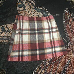 Plaid Skirt
